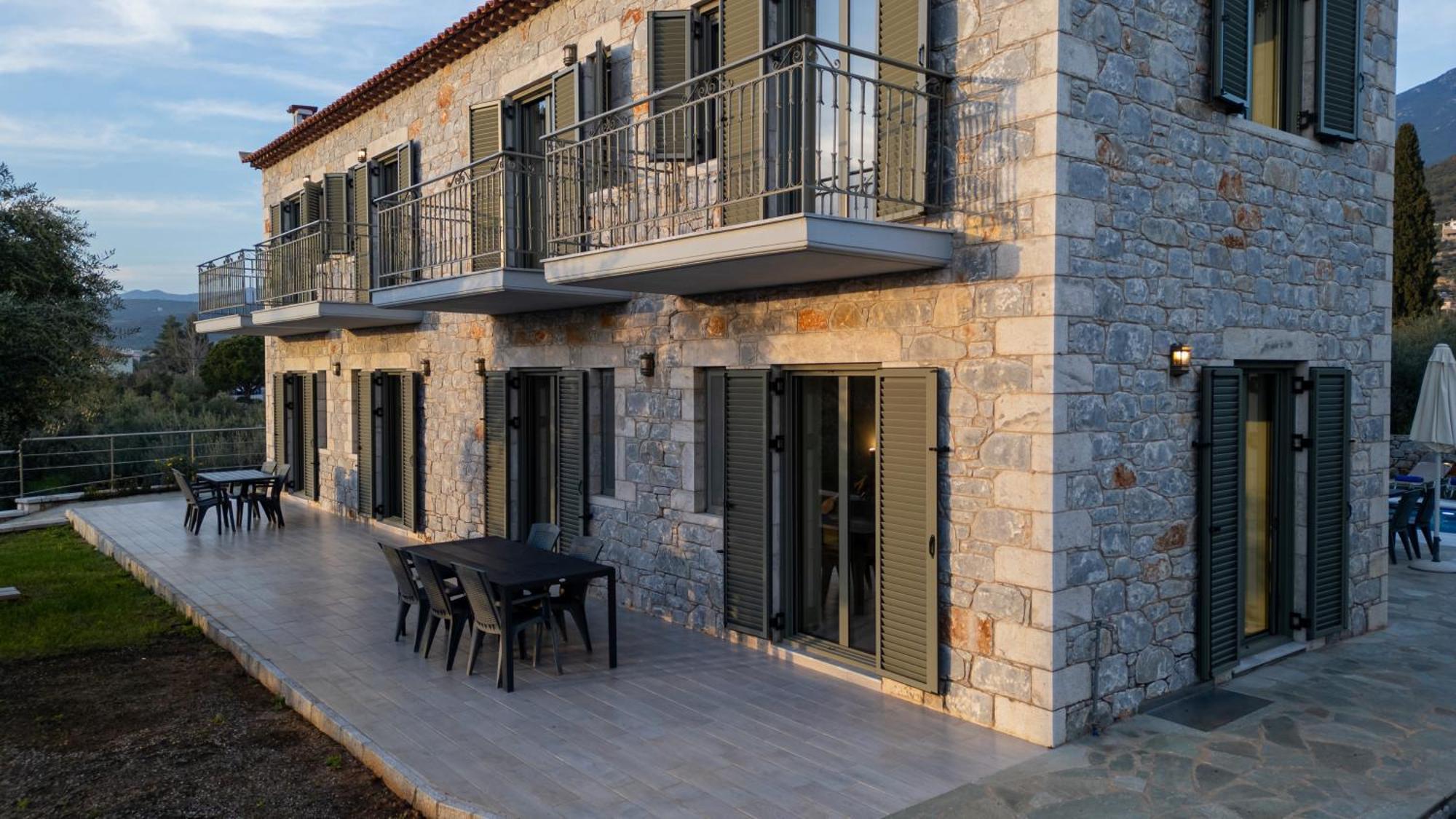 Torri Di Pietra Villa Stoúpa Dış mekan fotoğraf