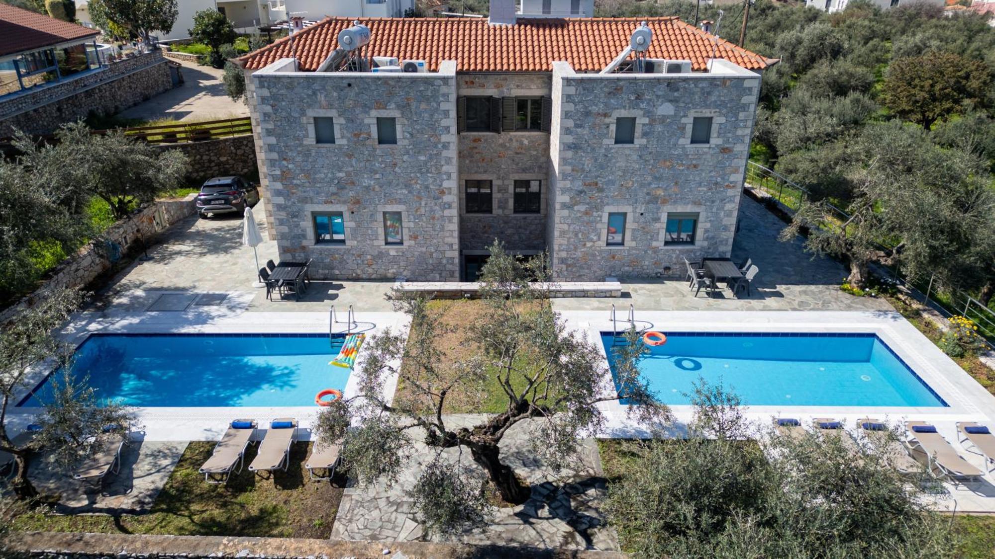 Torri Di Pietra Villa Stoúpa Dış mekan fotoğraf