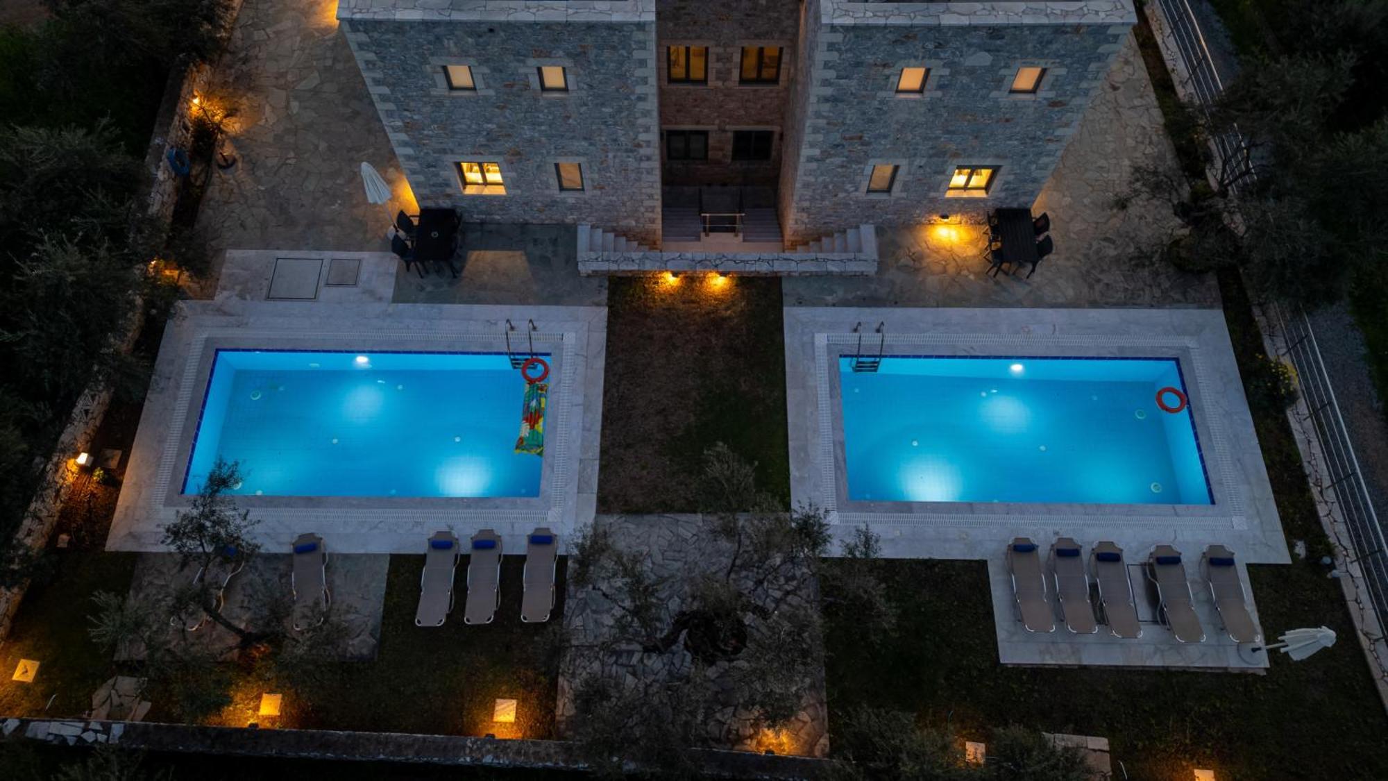 Torri Di Pietra Villa Stoúpa Dış mekan fotoğraf