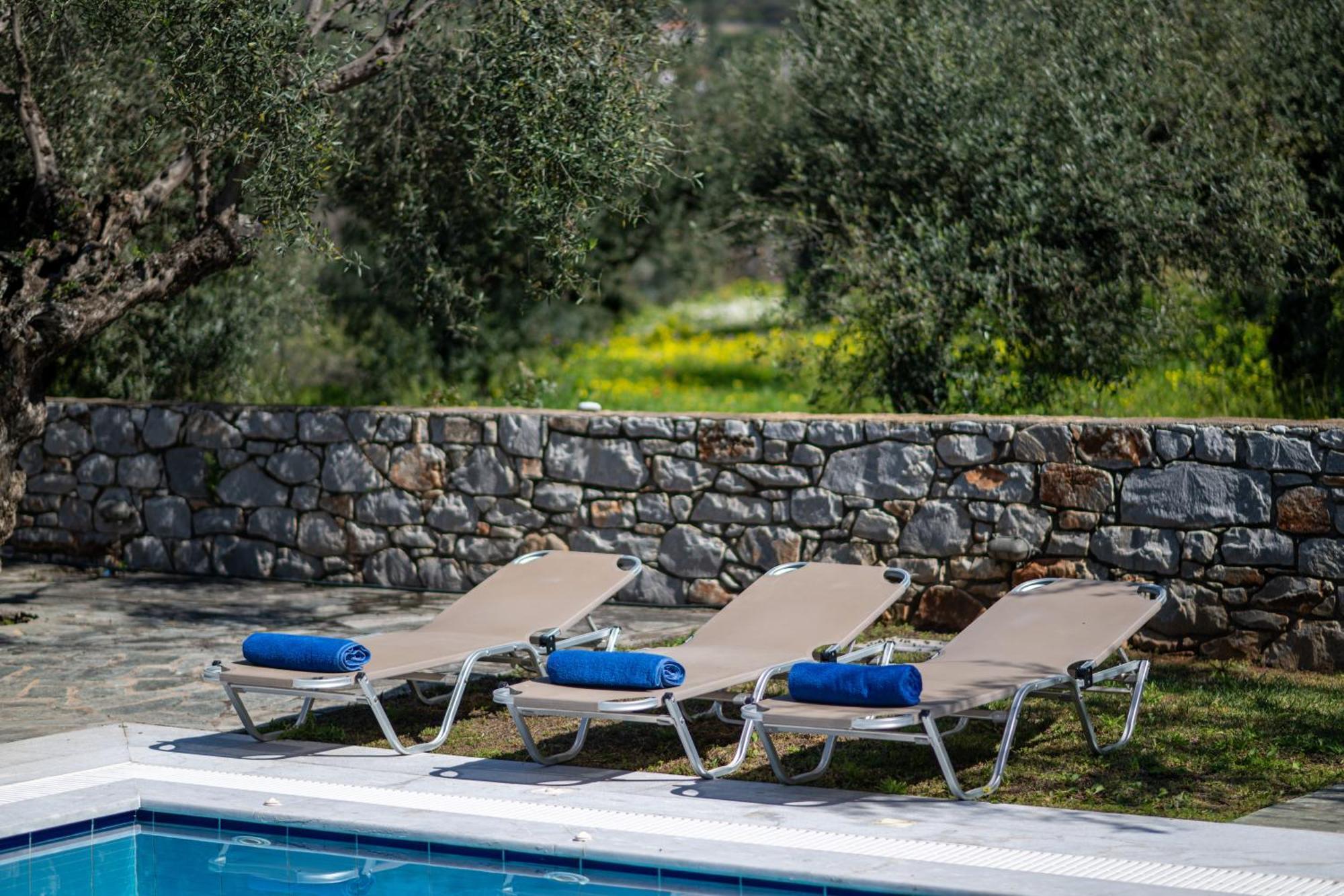 Torri Di Pietra Villa Stoúpa Oda fotoğraf